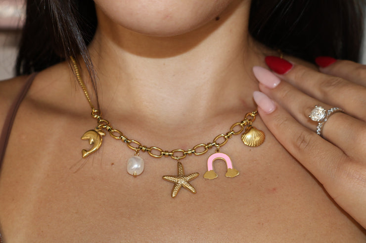 The charms necklace