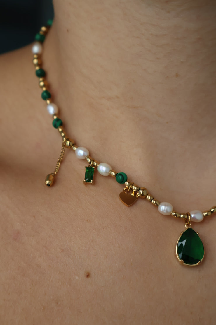 Emerald necklace