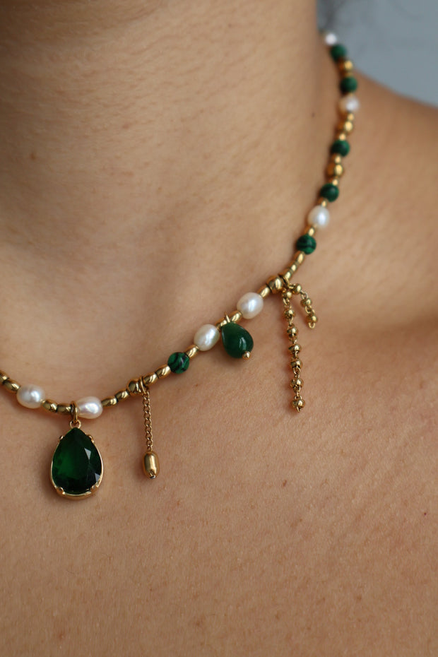 Emerald necklace